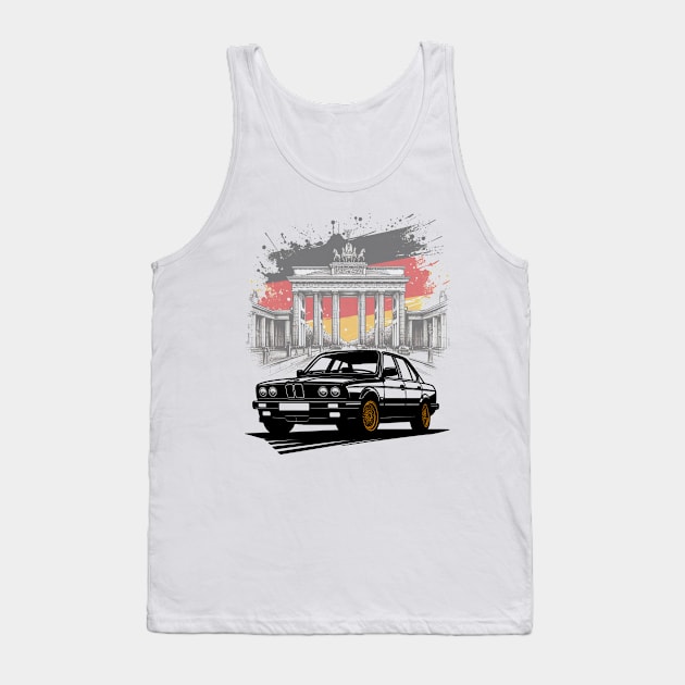 E24 Bradenburg Gate Tank Top by BlueRoller